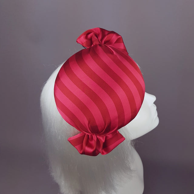 "Candy" Quirky Red sweetie Food Hat