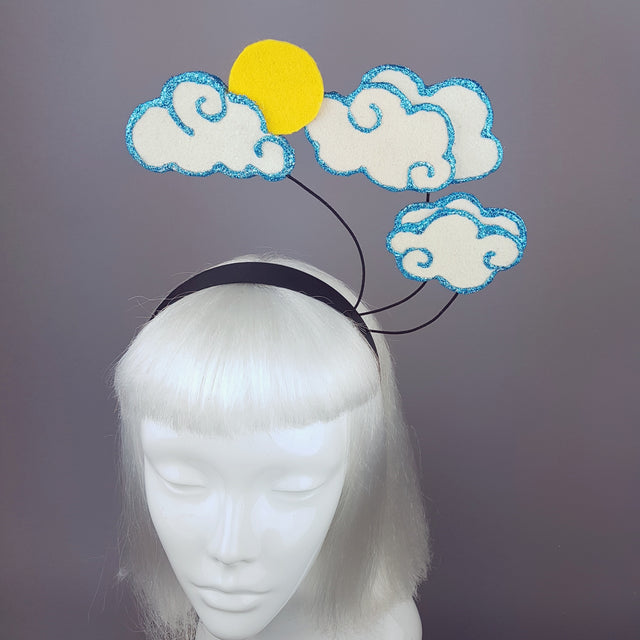 "Daydreamer" Cloud and Sun Headband