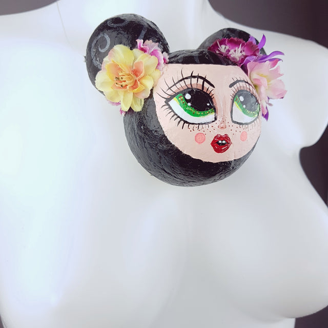 "Lulu" Doll Face Necklace