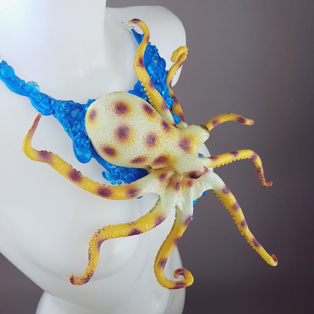 "Moschata" Underwater Octopus Neckpiece