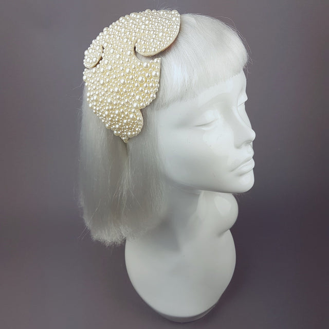 "Pearls Dream" Vintage Inspired Fascinator