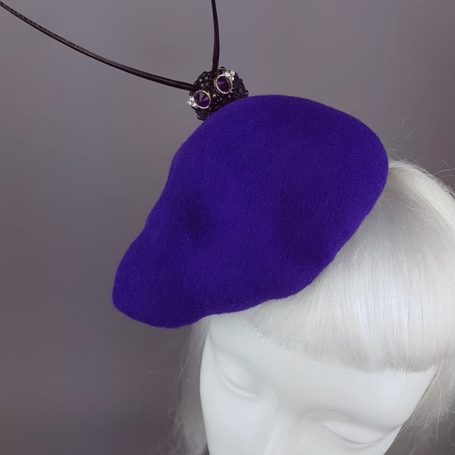 Purple Skull Bug Hat "The Inquisitor"