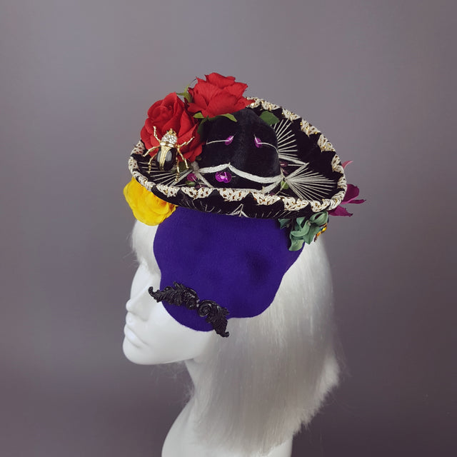 "Mi Amado" Purple Skull Hat