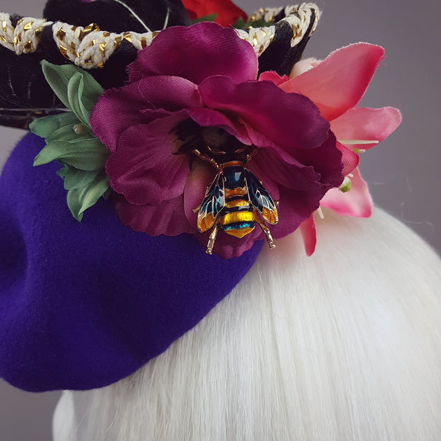 "Mi Amado" Purple Skull Hat