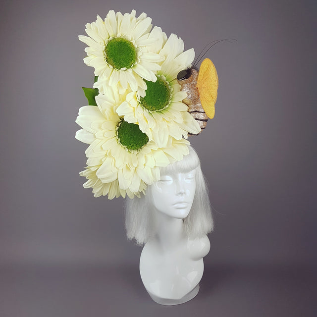 "Babbity Bumble" Giant Flowers & Bee Headpiece