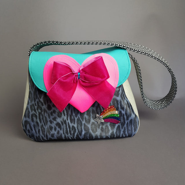 "LollyPop" Quirky Colourful Handcrafted Handbag - Labour Cost ONLY!