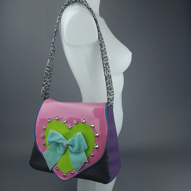 Quirky Colourful Handcrafted Handbag - Labour Cost ONLY!