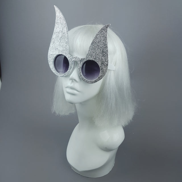PICK ANY COLOUR GLITTER! Bunny Rabbit Ear Sunglasses