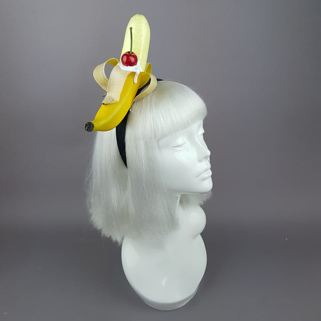 "Kiri" Banana, Cherry & Cream Headband