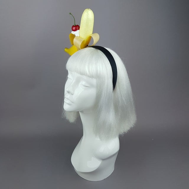"Kiri" Banana, Cherry & Cream Headband