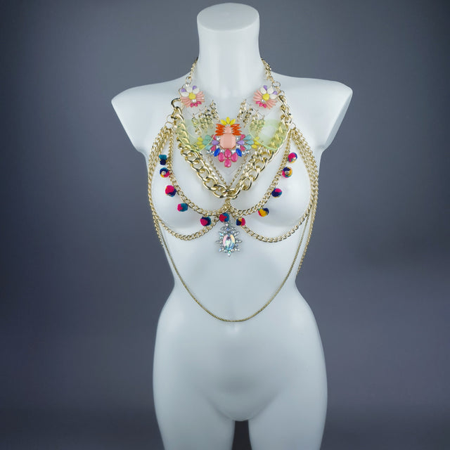 "Cera" Colourful Upcycled Body Jewellery