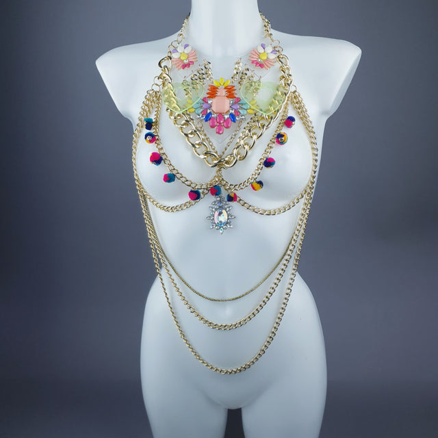 "Cera" Colourful Upcycled Body Jewellery