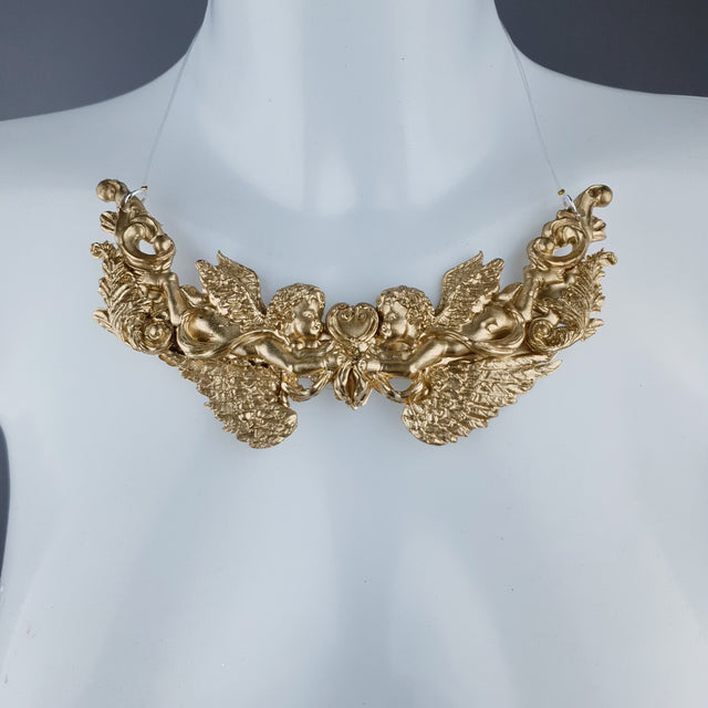 "Quiteria" Gold Filigree Necklace