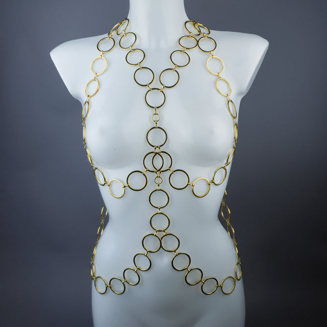 "Sogo" Gold Ring Jewellery Harness