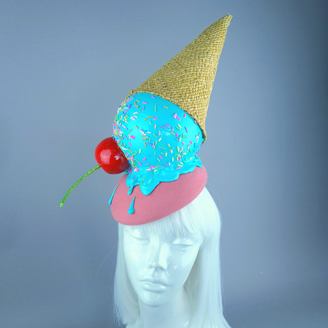"Whoops!" Giant Ice-cream & Cherry Food Hat