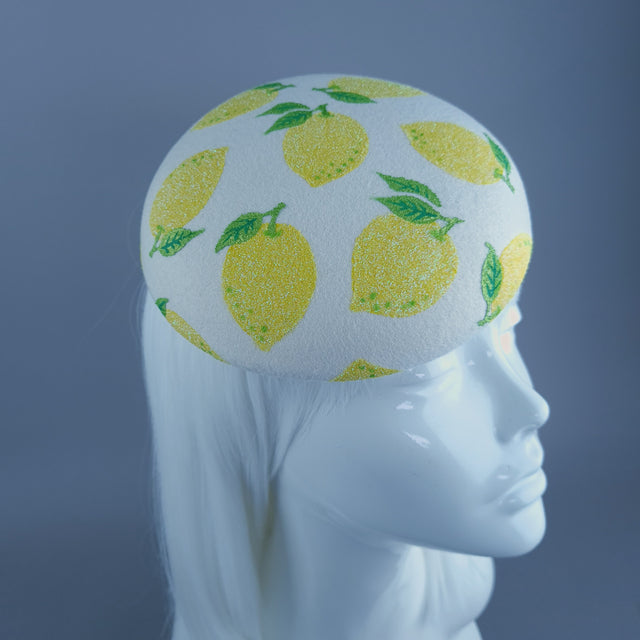 "When Life Gives You Lemons" Fruit Food Fascinator Hat