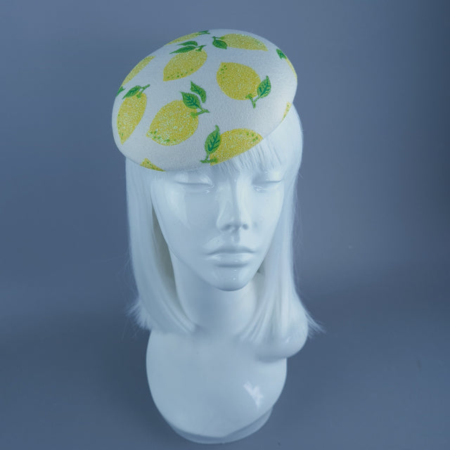 "When Life Gives You Lemons" Fruit Food Fascinator Hat