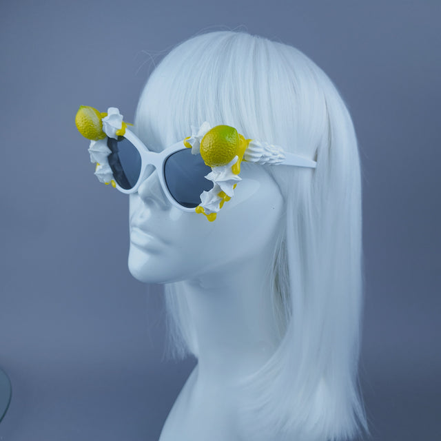 Sample: Lemon Meringue Cream Sunglasses