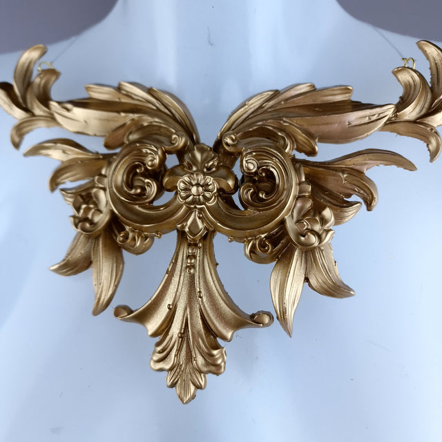 "Sedna" Gold Filigree Necklace
