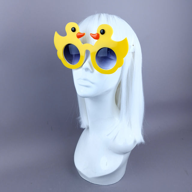 "Ey Up Duck" Yellow Duckie Sunglasses