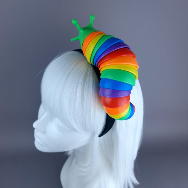 "Cutiepie" Rainbow Slug Headpiece