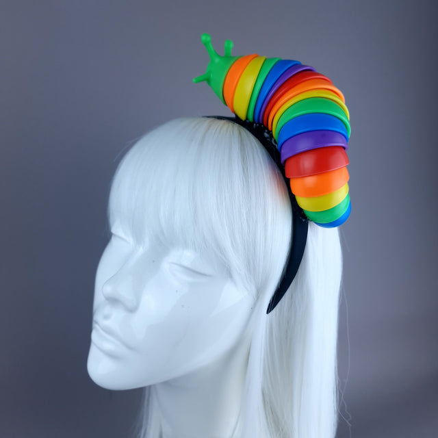 "Cutiepie" Rainbow Slug Headpiece