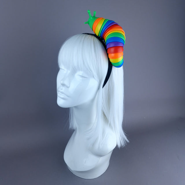 "Cutiepie" Rainbow Slug Headpiece