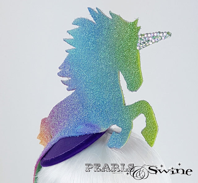 sparkling unicorn hat