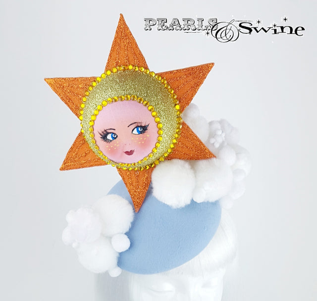 Quirky Doll face sun hat