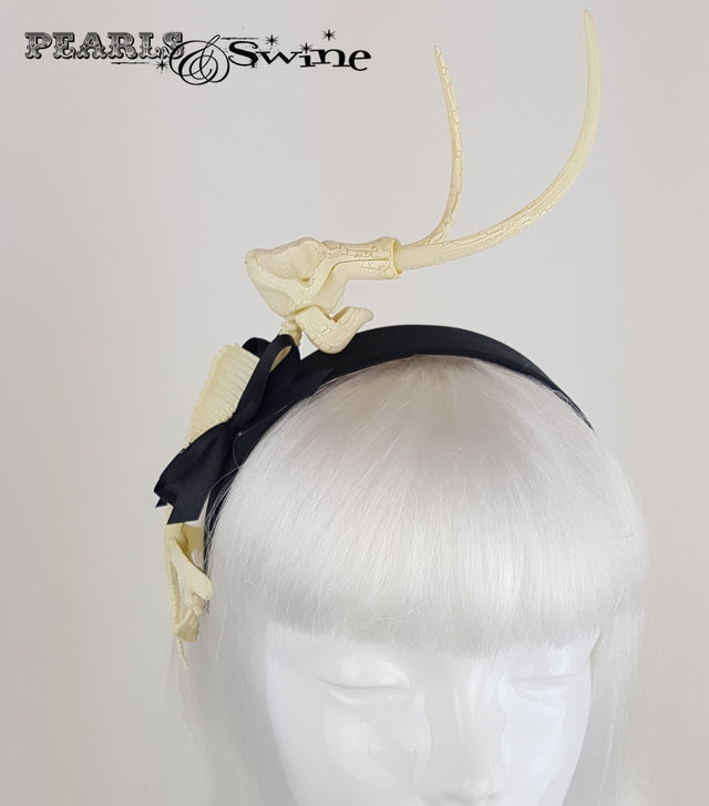Dinosaur Bones & Bow Headband, Headpieces for sale UK