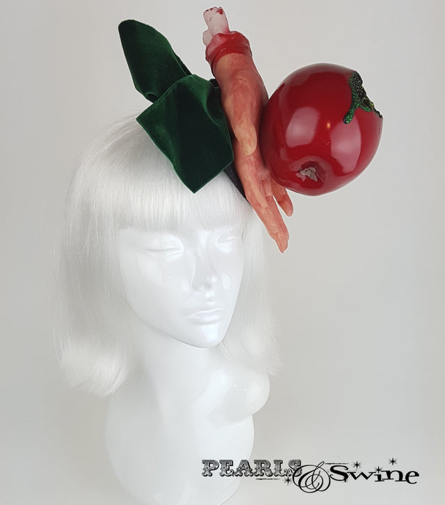 snow white poison apple halloween headpiece