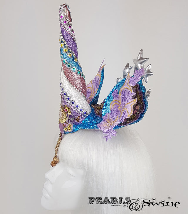 glitter unicorn surreal unique headdress